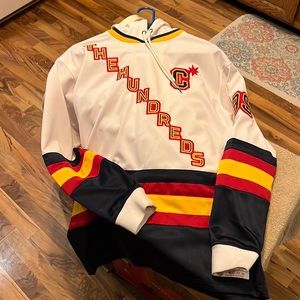The hundreds hockey hoodie (medium)